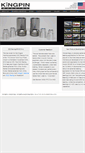 Mobile Screenshot of kingpinmachine.com
